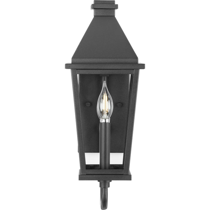 Progress Lighting Richmond Hill Collection One-Light Wall Lantern Outdoor Fixture Black (P560344-031)