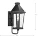 Progress Lighting Richmond Hill Collection One-Light Wall Lantern Outdoor Fixture Black (P560344-031)