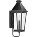 Progress Lighting Richmond Hill Collection One-Light Wall Lantern Outdoor Fixture Black (P560345-031)