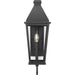 Progress Lighting Richmond Hill Collection One-Light Wall Lantern Outdoor Fixture Black (P560345-031)