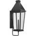 Progress Lighting Richmond Hill Collection One-Light Wall Lantern Outdoor Fixture Black (P560346-031)