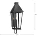 Progress Lighting Richmond Hill Collection One-Light Wall Lantern Outdoor Fixture Black (P560346-031)