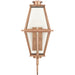 Progress Lighting Bradshaw Collection One-Light Wall Lantern Outdoor Fixture Antique Copper (Painted) (P560349-169)