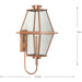 Progress Lighting Bradshaw Collection One-Light Wall Lantern Outdoor Fixture Antique Copper (Painted) (P560349-169)