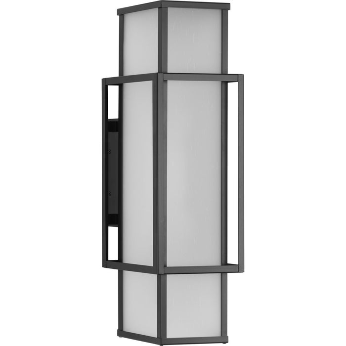 Progress Lighting Unison Collection Two-Light Wall Lantern Outdoor Fixture Matte Black (P560357-31M)