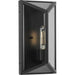 Progress Lighting Bristol Collection One-Light Wall Lantern Outdoor Fixture Matte Black (P560359-31M)