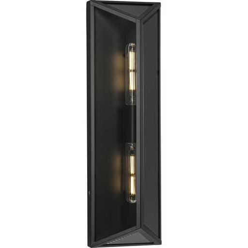 Progress Lighting Bristol Collection One-Light Wall Lantern Outdoor Fixture Matte Black (P560360-31M)