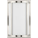 Progress Lighting Parkhurst Collection Two-Light Wall Sconce Brushed Nickel (P710111-009)