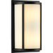 Progress Lighting Parkhurst Collection Two-Light Wall Sconce Matte Black (P710111-31M)