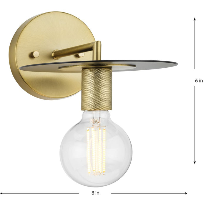 Progress Lighting Trimble Collection One-Light Wall Bracket Fixture Brushed Bronze (P710112-109)