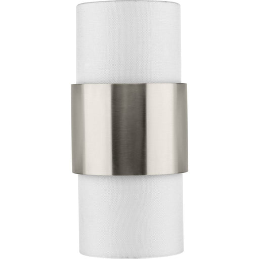 Progress Lighting Silva Collection Two-Light Wall Sconce Brushed Nickel (P710119-009)