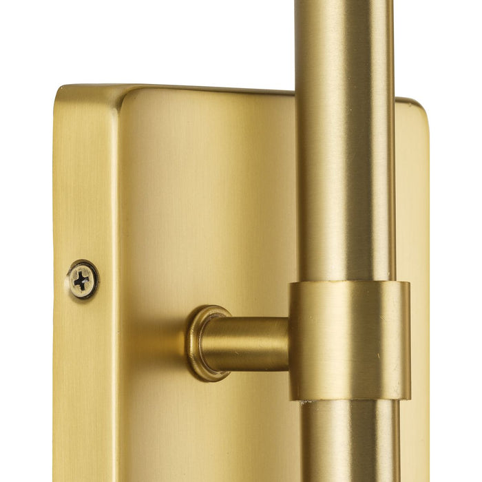 Progress Lighting Arya Collection Four-Light Wall Bracket Fixture Brushed Gold (P710120-191)