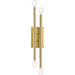 Progress Lighting Arya Collection Four-Light Wall Bracket Fixture Brushed Gold (P710120-191)