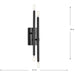 Progress Lighting Arya Collection Four-Light Wall Bracket Fixture Matte Black (P710120-31M)