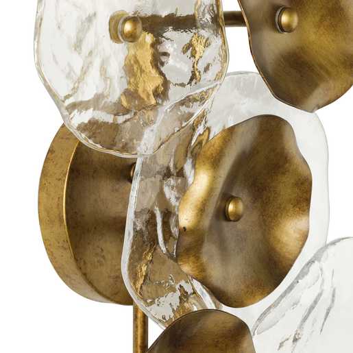 Progress Lighting Loretta Collection Four-Light Wall Sconce Gold Ombre (P710124-204)