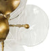 Progress Lighting Loretta Collection Four-Light Wall Sconce Gold Ombre (P710124-204)