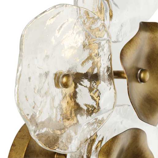 Progress Lighting Loretta Collection Four-Light Wall Sconce Gold Ombre (P710124-204)