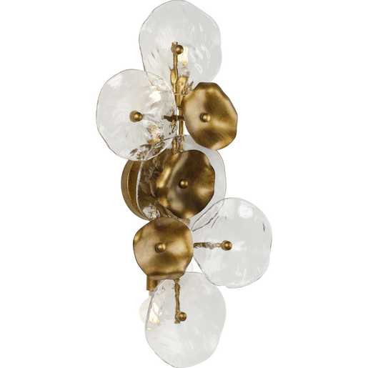 Progress Lighting Loretta Collection Four-Light Wall Sconce Gold Ombre (P710124-204)