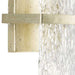 Progress Lighting Chevall Collection Two-Light Wall Sconce Gilded Silver (P710125-176)