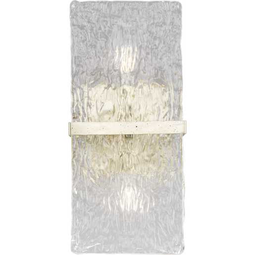 Progress Lighting Chevall Collection Two-Light Wall Sconce Gilded Silver (P710125-176)