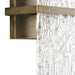 Progress Lighting Chevall Collection Two-Light Wall Sconce Gold Ombre (P710125-204)