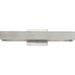 Progress Lighting Boundary Collection Two-Light Wall Bracket Fixture Brushed Nickel (P710126-009)