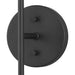 Progress Lighting Haas Collection Two-Light Wall Bracket Fixture Matte Black (P710130-31M)