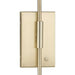 Progress Lighting Cornett Collection One-Light Wall Bracket Fixture Brushed Gold (P710131-191)