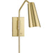 Progress Lighting Cornett Collection One-Light Wall Bracket Fixture Brushed Gold (P710131-191)