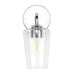 Progress Lighting 94710148015 Celino Collection 1-Light Wall Sconce Polished Chrome With Clear Glass Shade (P710148-015)