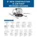 Progress Lighting 6 Inch Recessed New Construction Housing Air-Tight IC Housing (P806N-N-MD-ICAT)