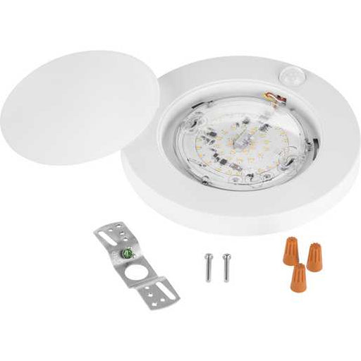 Progress Lighting Standby LED Collection 7.75 Inch LED Photo Sensor Close-To-Ceiling Fixture Satin White (P810041-028-30)