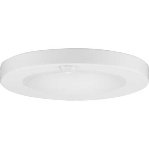 Progress Lighting Standby LED Collection 7.75 Inch LED Photo Sensor Close-To-Ceiling Fixture Satin White (P810041-028-30)