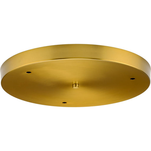 Progress Lighting 15-1/2 Inch Round Canopy Kit For Up To 3 Pendants Brushed Bronze (P8403-109)