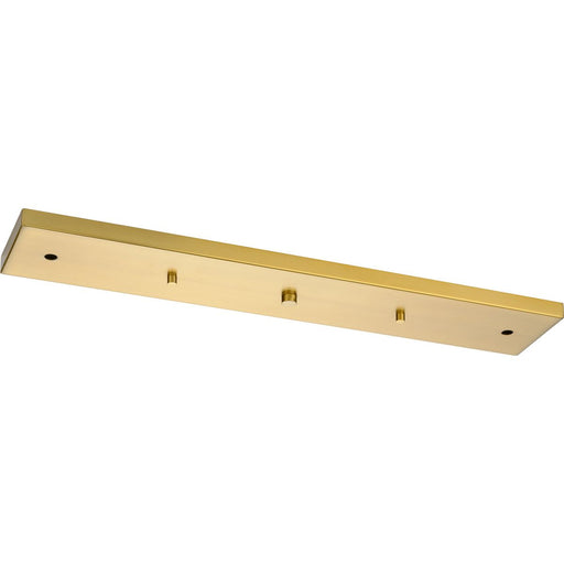 Progress Lighting 23-1/4 Inch Linear Canopy Kit For Up To 3 Pendants Brushed Bronze (P8404-109)
