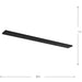 Progress Lighting Canopy Kit 60 Inch Length For Up To 5 Pendants Matte Black (P860004-31M)