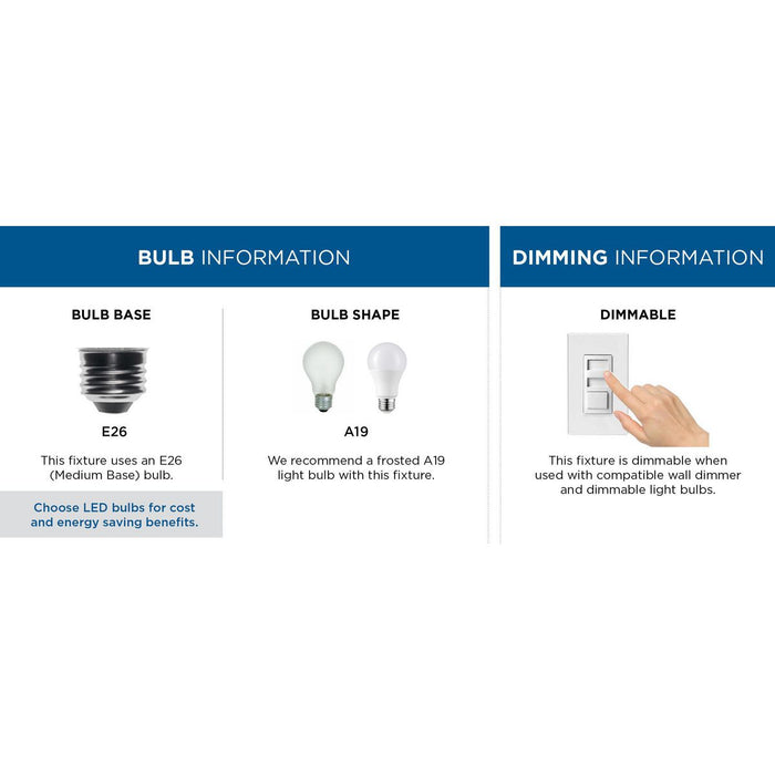 Progress Lighting Trimble Collection One-Light Semi-Flush Close-To-Ceiling Fixture Brushed Nickel (P350233-009)