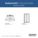 Progress Lighting Parkhurst Collection Two-Light Flush Mount Close-To-Ceiling Fixture Brushed Nickel (P350255-009)