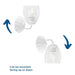 Progress Lighting Quillan Collection One-Light Bath And Vanity Fixture White Plaster (P300488-197)