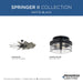 Progress Lighting Springer II Collection 12 Inch Ceiling Fan Light Kit Matte Black (P260004-31M-WB)