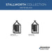 Progress Lighting Stallworth Collection One-Light Wall Lantern Outdoor Fixture Matte Black (P560333-31M)