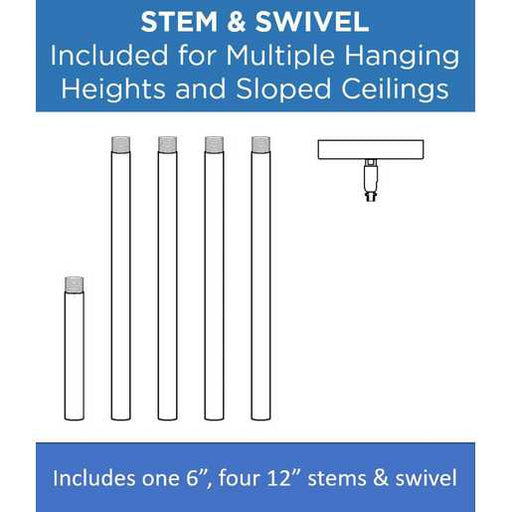 Progress Lighting Pinellas Collection Eight-Light Chandelier Soft Gold (P400373-205)