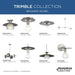 Progress Lighting Trimble Collection One-Light Mini-Pendant Brushed Nickel (P500392-009)