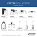 Progress Lighting Vertex Collection Four-Light Bath And Vanity Fixture Matte Black (P300464-31M)