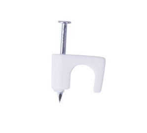 Gardner Bender Coax Staple 1/4 Inch White 100 Per Box (PSW-100BX)
