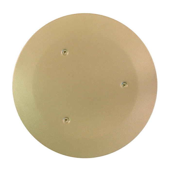 Leviton Abandonment Floor Plate For Poke-Through Device Brass (PT5AB-B)