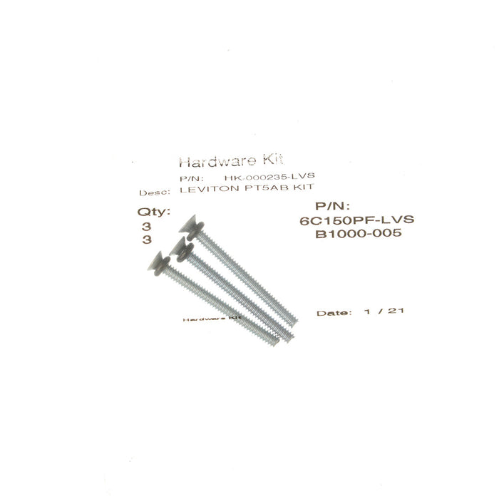 Leviton Abandonment Floor Plate For Poke-Through Device Gray (PT5AB-GY)