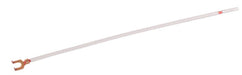 Southwire Garvin 8 Inch White 12 Gauge Stranded Wire Grounding Pigtail With Fork And Strip Terminal (PTST12WH)