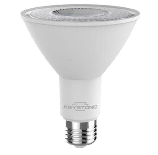 Keystone LED PAR30 Long Neck Flood 75W Equivalent 40 Degree Beam Angle E26 Medium Base 5000K 80 CRI Generation 2 (KT-LED10PAR30-F-850 /G2)