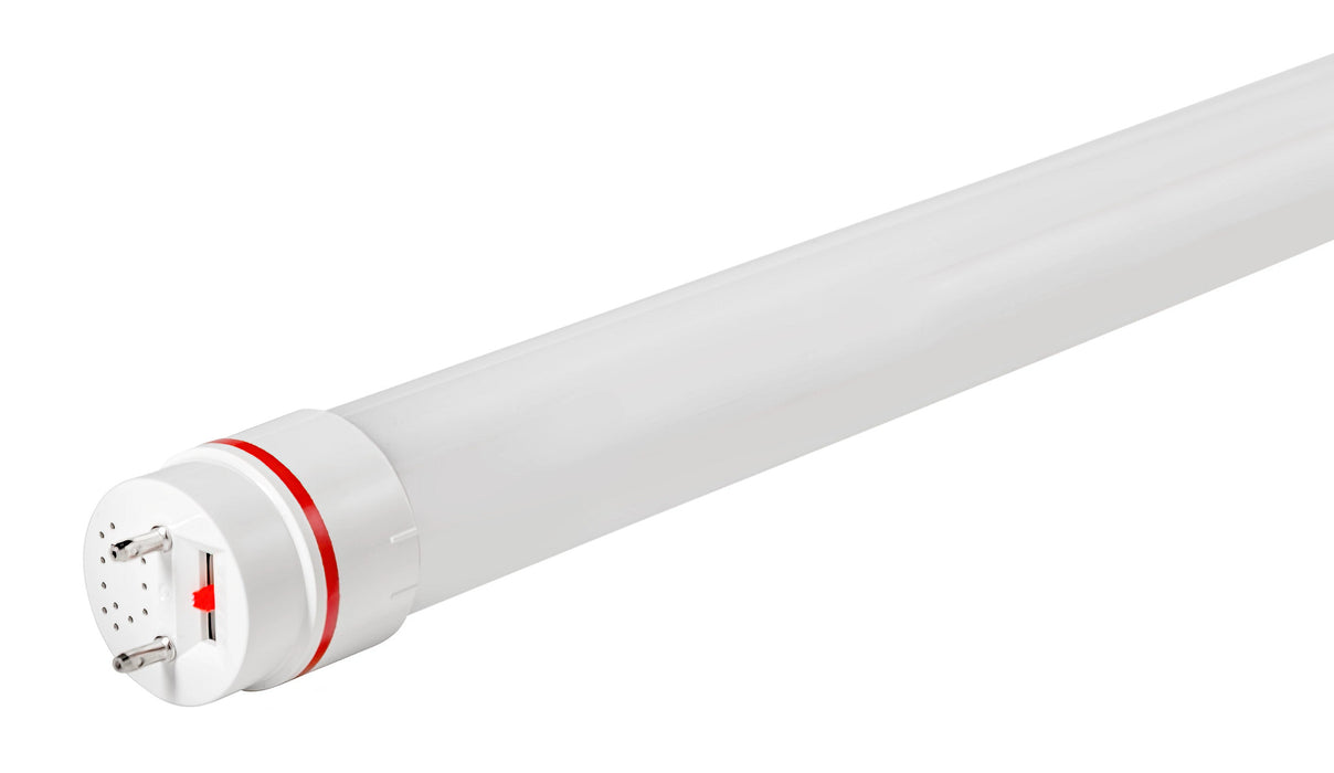 Keystone 14.5W LED T8 Tube 1800Lm Glass Construction 4 Foot CCT Selectable 3000K/3500K/4000K/5000K/6500K 120-277V Input Direct Drive Single And Double Ended Wiring (KT-LED14.5T8-48G-8CSJ-DX2)